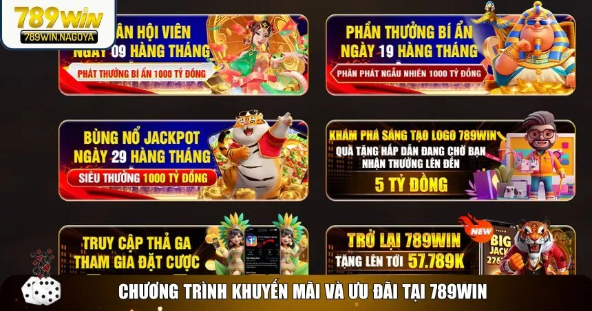 Nhà cái 789win luôn mang đến nhiều chương trình khuyến mãi hấp dẫn