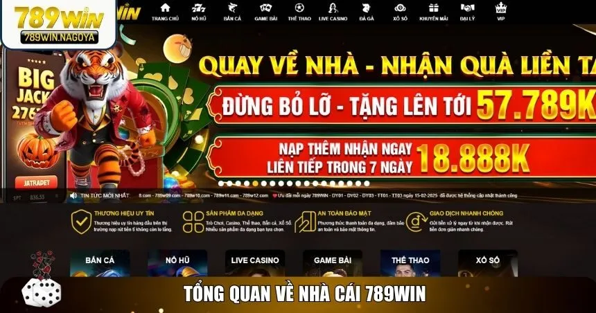 789win nổi bật với hệ thống hiện đại và hàng loạt ưu đãi hấp dẫn